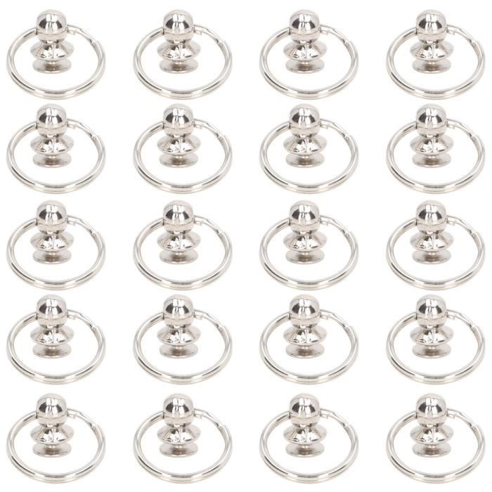 Broche à Détente Rapide 10mm X 70mm En Acier Inox 316 - Anneau De Traction Argenté