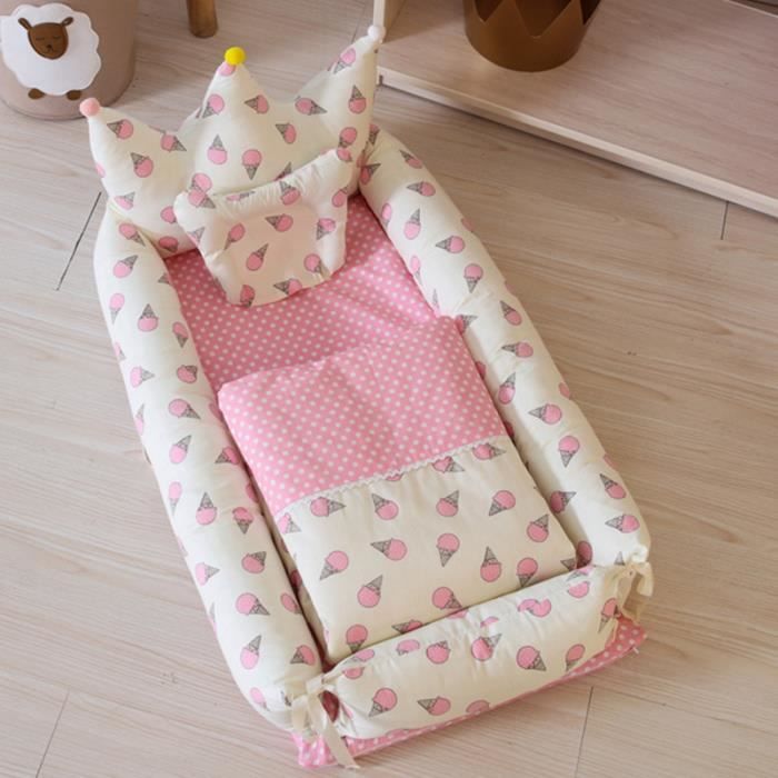 Tour De Lit BreathableBaby - 4 Côtés Maille Respirante Blanc - Pour Berceau Standard - Anti-Escalade