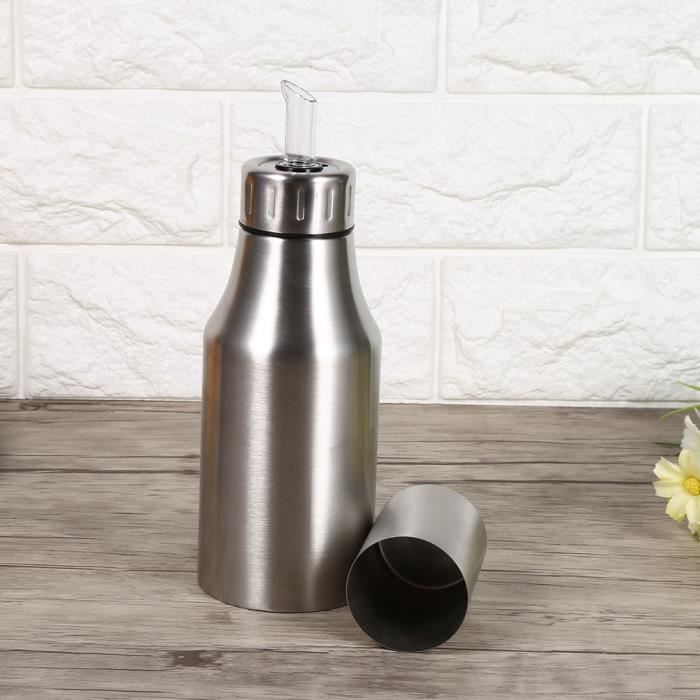 Pot Filtre à Huile Inox 3,8 L – Avec Couvercle & Passoire Fine – Stockage Graisse Bacon & Huiles