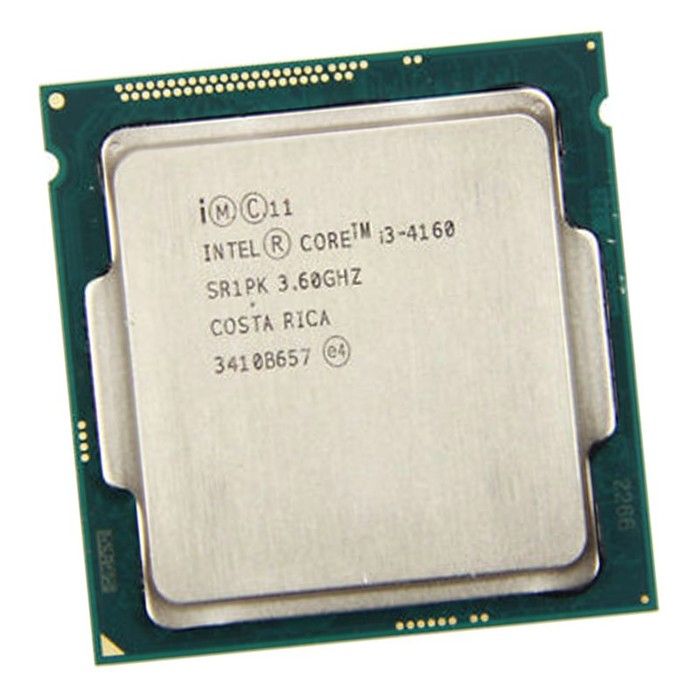 Processeur CPU Intel Core I3 4160 3.6Ghz 3Mo 5GT/ LGA1150 Dual Core SR1PK