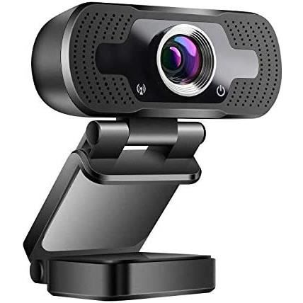 Webcam 1080P, Webcam PC pour Ordinateur de Bureau et Portable USB,  Mini-caméra vidéo Call-and-Play,Gaming Stream, [444] - Cdiscount  Informatique