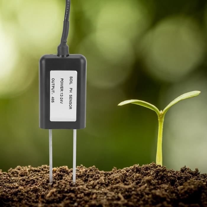 Testeur PH Sol VT-05 - Auto-alimenté, 3-8 PH, Hygromètre - Portable Pour Jardin, Vignoble
