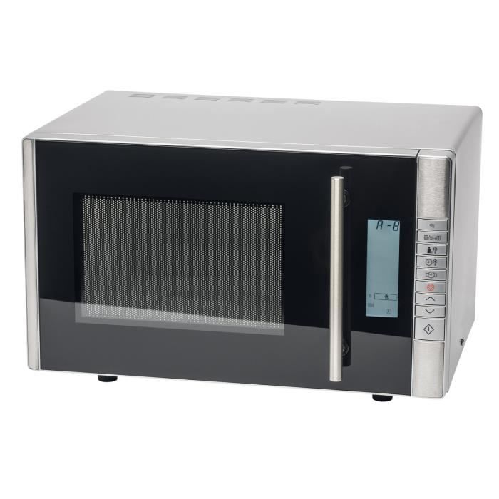 Micro-ondes combiné MEDION MD 14482 - 20 L - 800 W - Noir Acier inoxydable - Medion