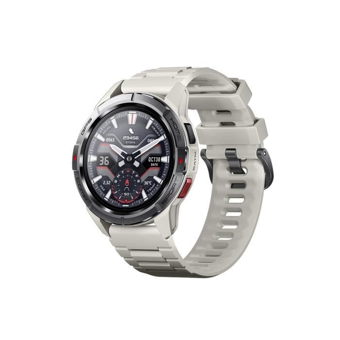 Montre Connectée GS Active Bluetooth 5.3 5ATM avec Puce GNSS Mibro Blanc