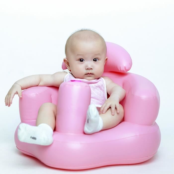 Tabouret Gonflable Multifonctionnel De Selles De Bain De Seat Gonflable Pour Des Bebes Rose Cdiscount Puericulture Eveil Bebe