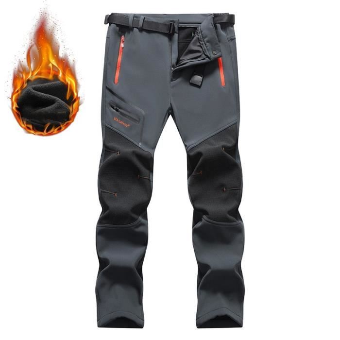 Pantalon ski homme gris best sale