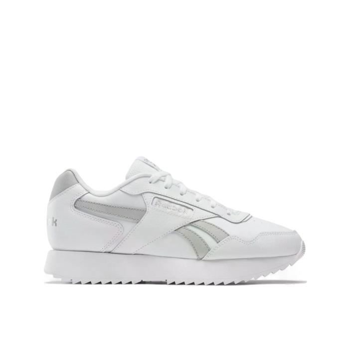 Reebok Chaussures Reebok Royal Glide Ripple - Femme - Blanc - Synthétique - Lacets