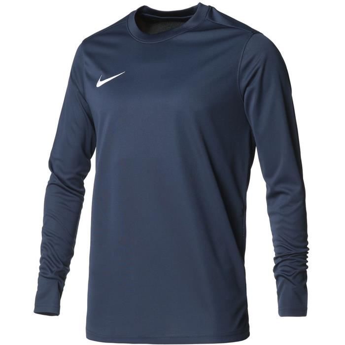 Maillot de football homme NIKE Dri FIT Park VII Bleu et blanc Manches courtes respirantes Cdiscount Sport