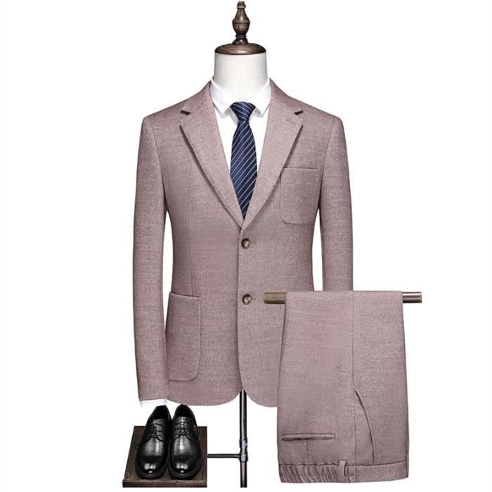 Costume Femme Bureau - Veste Et Pantalon Formel En Polyester