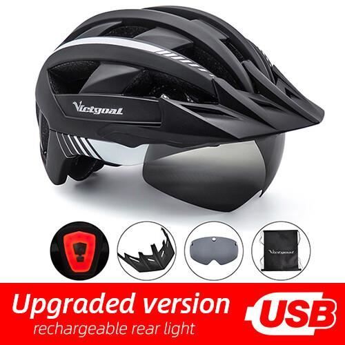 Potente Juego De Luz De Bicicleta Recargable De Xtiger USB Lámpara Frontal Imper Potente Juego De Luz De Bicicleta Recargable De Xtiger USB Lámpara Frontal Imper