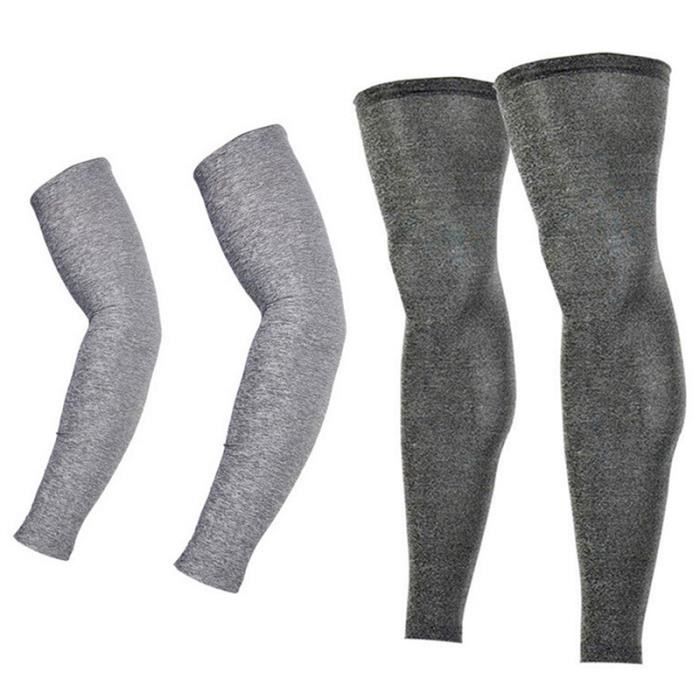 Chauffe-bras De Vélo Nalini Funny - Léger, Protection UV, Gris, Polyester, Neuf Avec étiquettes