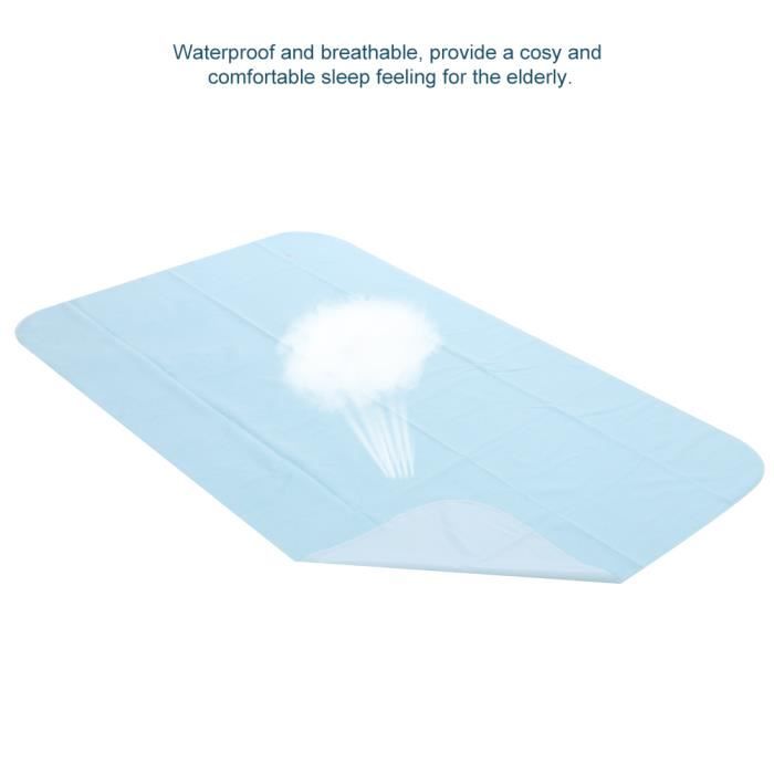 Mxzzand Underpad Coussin d'incontinence adulte réutilisable imperméable