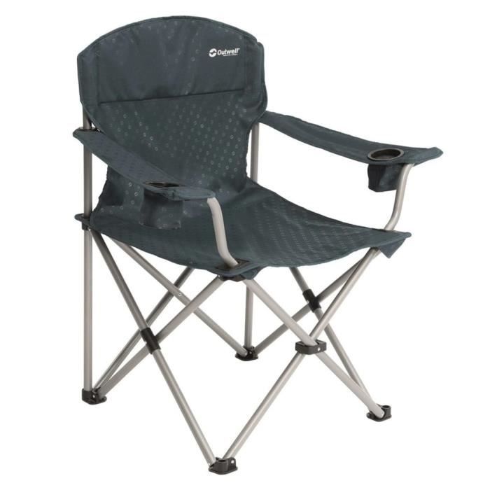 outwell chaise de camping catamarca xl bleu nuit  435198