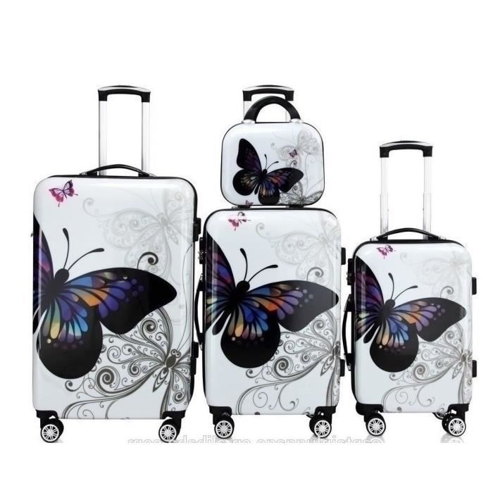 Sac à Main Grand Format Voyage Motif Oiseaux Papillons Fleurs - Occasion En Coton
