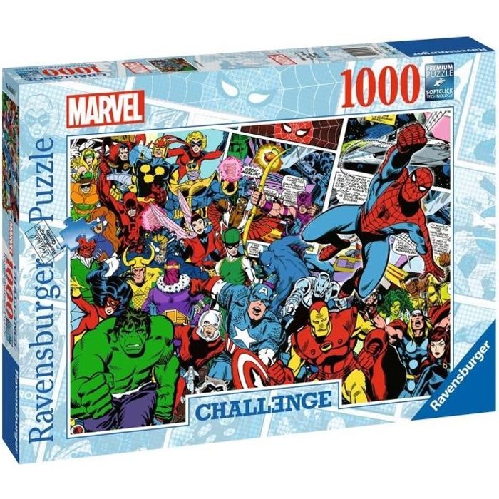 Puzzle Harry Potter 1000 pièces - Ravensburger - Humains, personnages et  célébrités - Mixte - Dès 12 ans - Cdiscount Jeux - Jouets