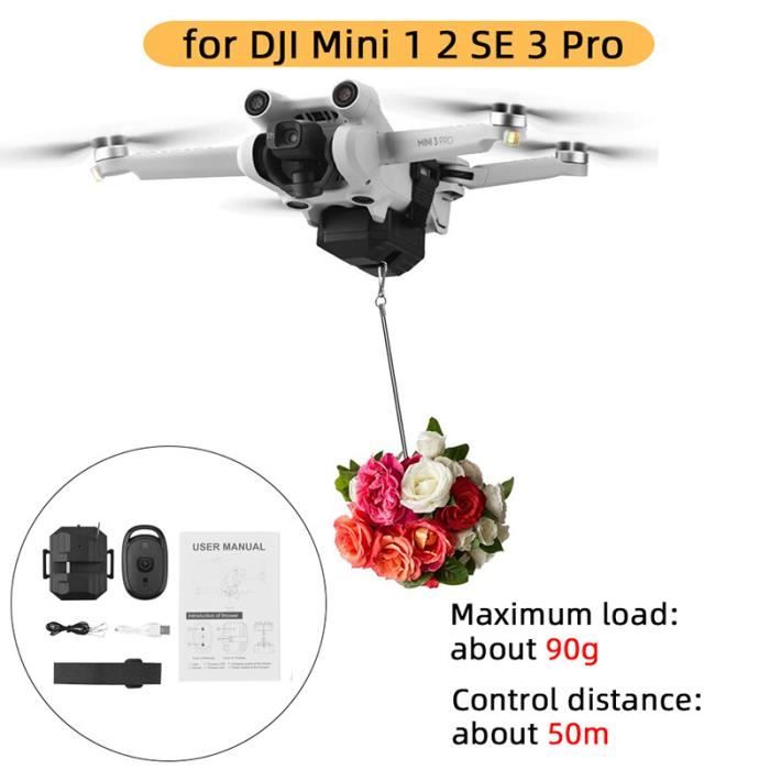 Système de largage de drone pour Mini 3 Pro / mini 3 / Mini 2 Se