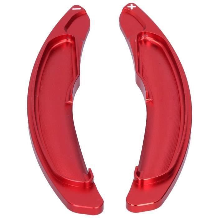 2 Pièces Extension Palette Changement Vitesse Aluminium Pour VW Golf 7 8 MK7 MK8 TSI Touareg - Rouge Bleu Noir Argent