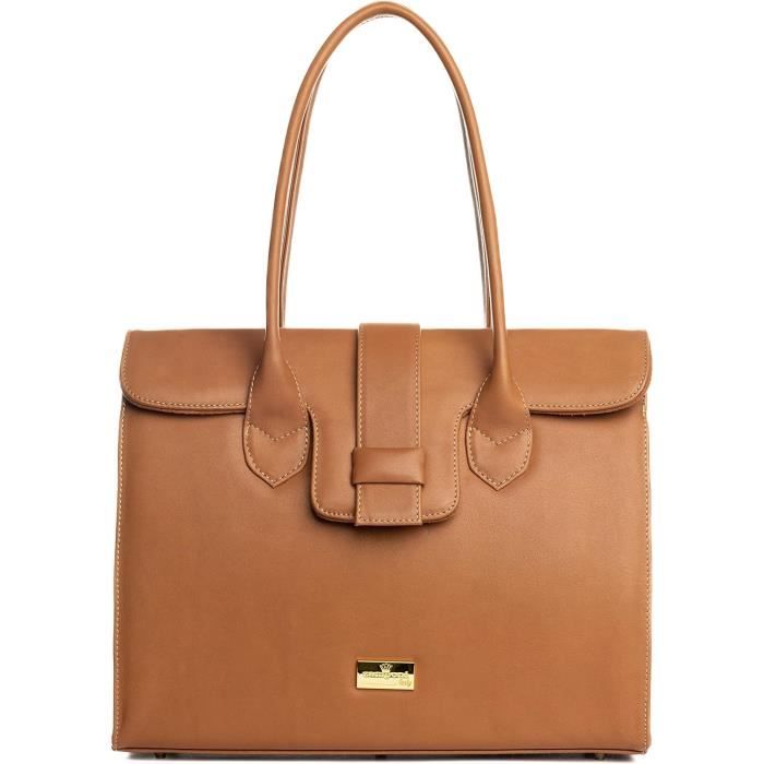 Sac à main élégant pour femme en cuir véritable