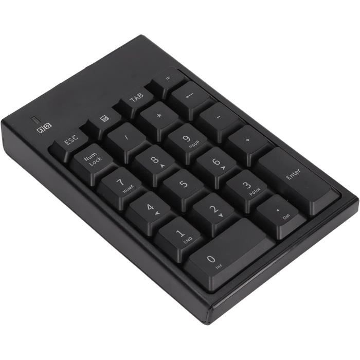 Pavé Numérique Sans Fil 22 Touches - Clavier Numérique Portable USB 2.4G Pour Ordi Portable, Comptabilité - Or Rose