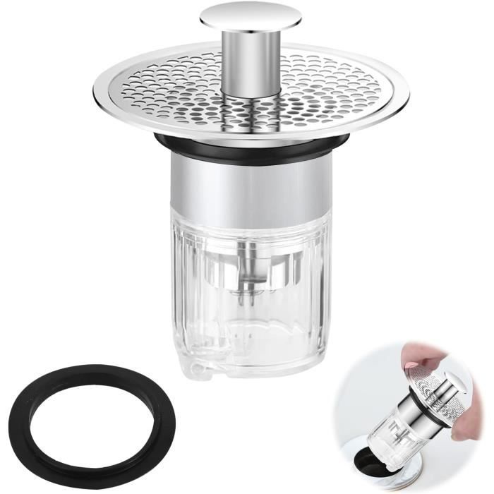 Tamis Cuisine,Filtre Evier Cuisine,Filtre Evier,Bonde Lavabo Universel, Bouchon De Lavabo Pop-Up