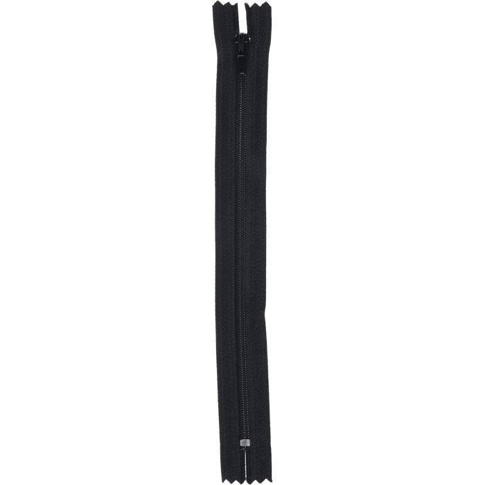 LEDUC Feretures Éclair En Nylon, En Plastique, Blanc, 15 C, 5 Pièces