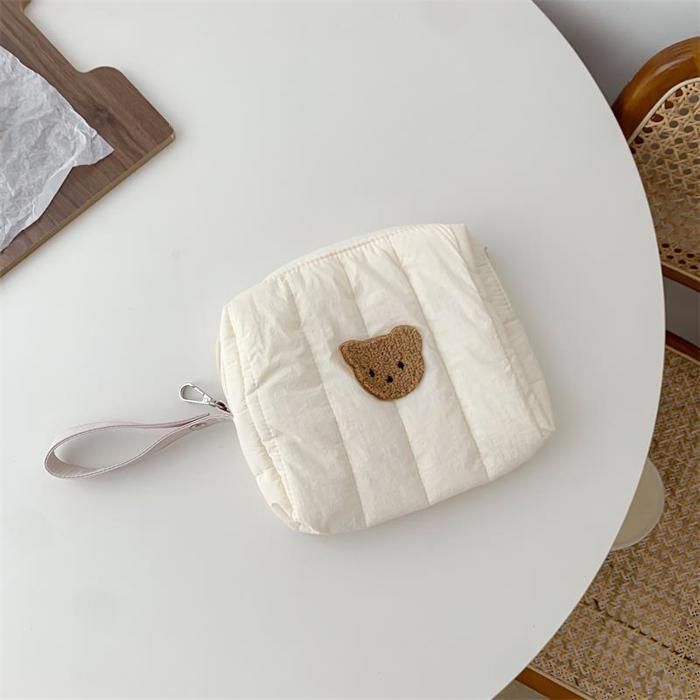 Sac à Langer Léger Pour Poussette - Avec Plusieurs Compartiments Et Porte-bouteille - Taille L, Blanc - Pour Maman Et Bébé