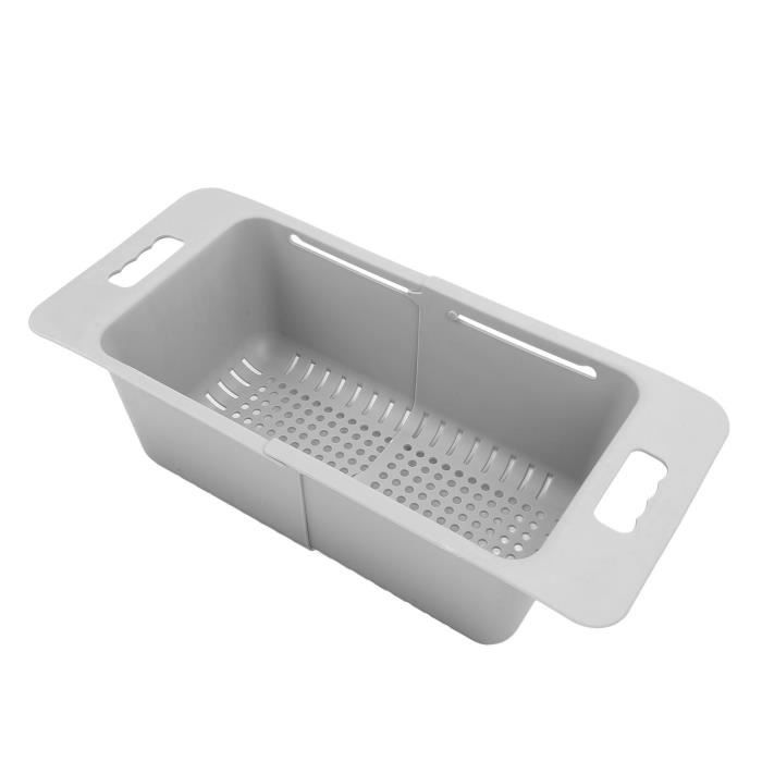 Panier De Congélateur Extensible En Acier Inoxydable - 35x26x11 Cm - Jusqu'à 20 Kg