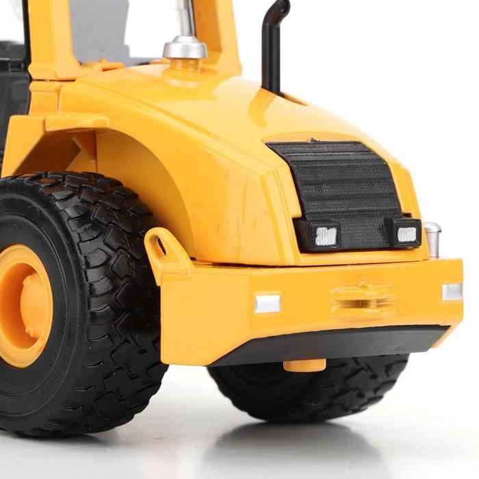 SHINESIGNAL Camion Jouet, Échelle 1/50 Métaux Modèle de Camion Américain for Kenworth, Jouet de Remorquage Moulé sous Pression Garçon Cadeau et Les Collectionneurs Modèles- Rouge Jaune