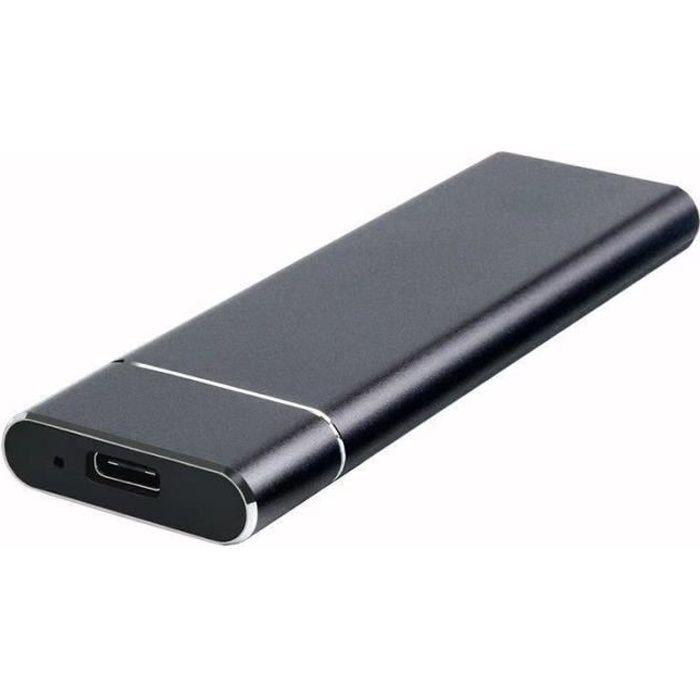 Ultra-slim Portable SSD 10 To External Solid State Drive SSD USB 3.1 Type-C Expansion Disque dur SSD Compatible avec ordinateur de bureau etc 10 To, noir Mac ordinateur portable 