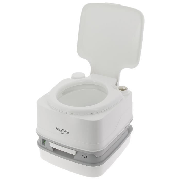 Toilettes portables Porta Potti 335 - THETFORD - Chasse d'eau manuelle -  Capacité 10 l - Blanc - Cdiscount Bricolage