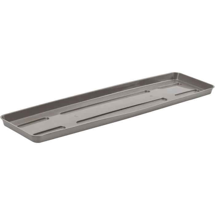 Soucoupe Pour Pots De Fleurs En Céramique - Diamètre 22 Cm, Bleu, Bac De Drainage Pour Récupérer L'eau, Intérieur/extérieur