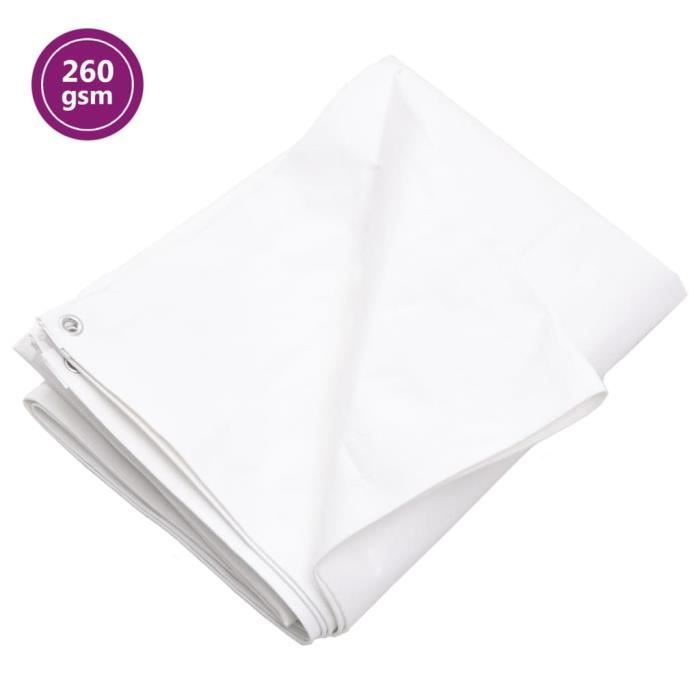 Vidaxl Bâche 260 g/m² 3x4 m