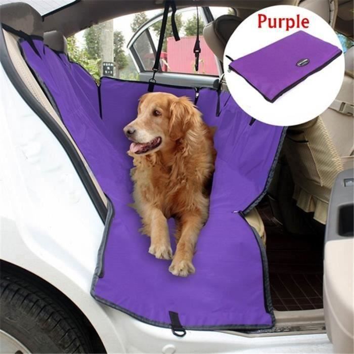 Couverture De Siège Arrière Voiture Pour Chien | Imperméable, Dimensions ~119x142cm | Recommandée Pour Renault Clio IV