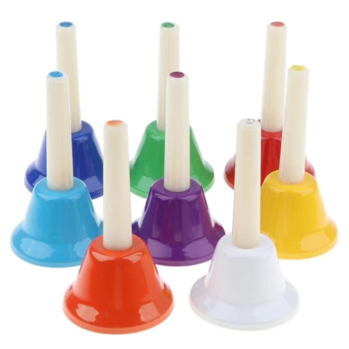 Baker Ross FX876 Mini Tambourins - Lot De 6 Instruments De Musique Pour Enfants - Sacs De Fête Et Jeux Musicaux