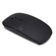 Souris Bluetooth Optique 2.4GHz Sans Fil Wireless Mouse pour Laptop Mac PC NOIR-1