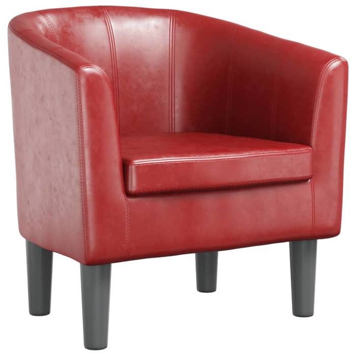 Fauteuil Relax Cabriolet Avec Repose-pieds VidaXL – Tissu Marron, Neuf En Emballage