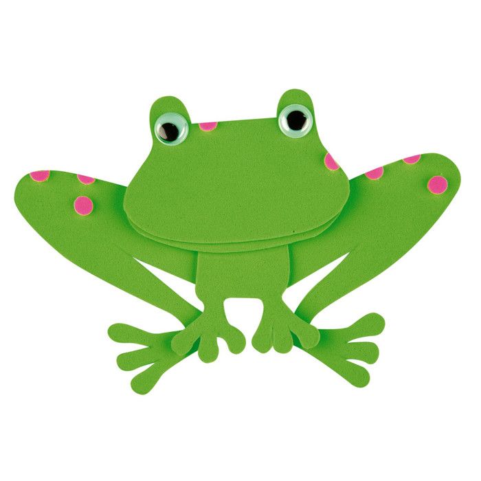 Pochette de mousse caoutchouc APLI 10 feuilles Couleurs fluo