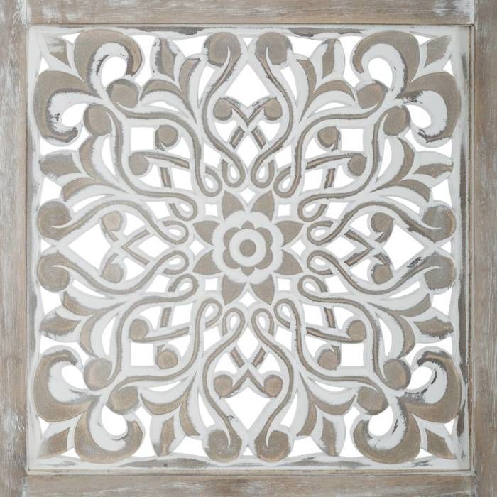 ATMOSPHERA Paravento Pieghevole Tiam 3 Ripiani – Bianco, Altezza 170 Cm, Mobile Separé Salvaspazio - 2