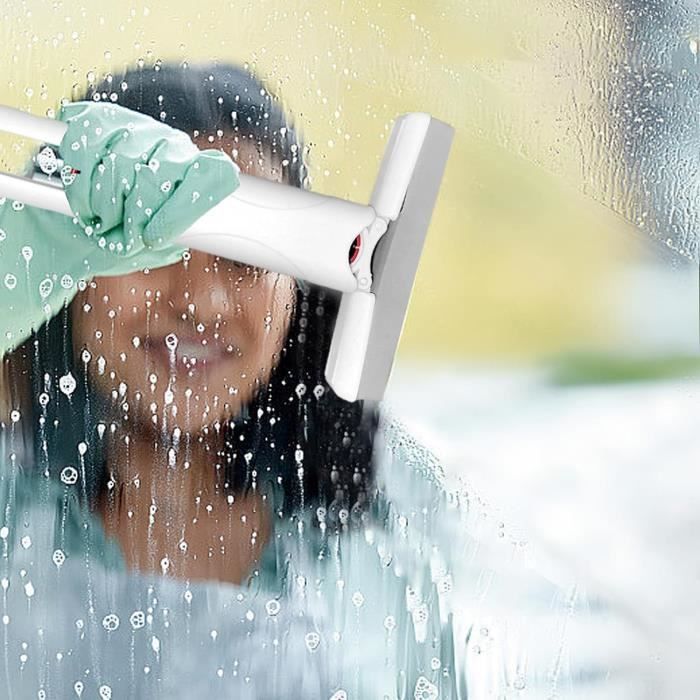 Mini Serpillère Portable Auto-pressante Avec 3 éponges, Mini Balai Mains Libres Pour Salle De