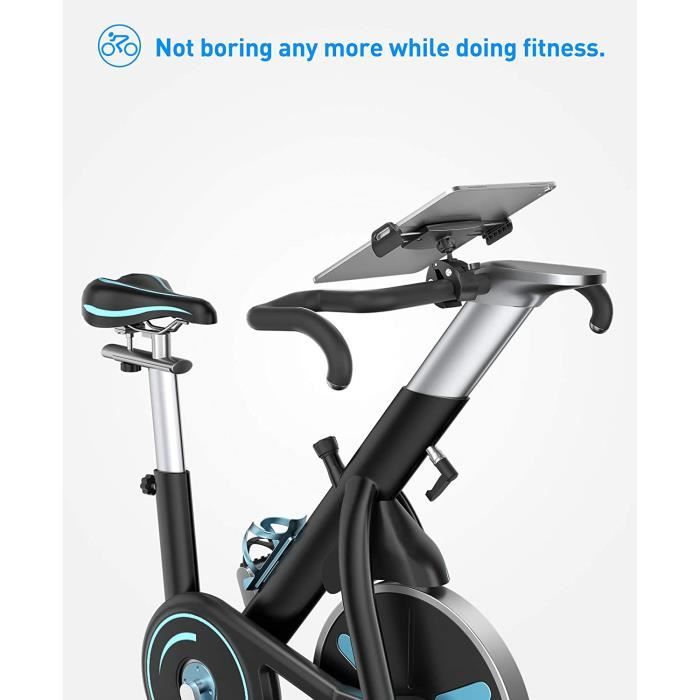 Support Tablette Universel Tendak Pour Vélo D'appartement, Tapis De Course - Pivot 360°
