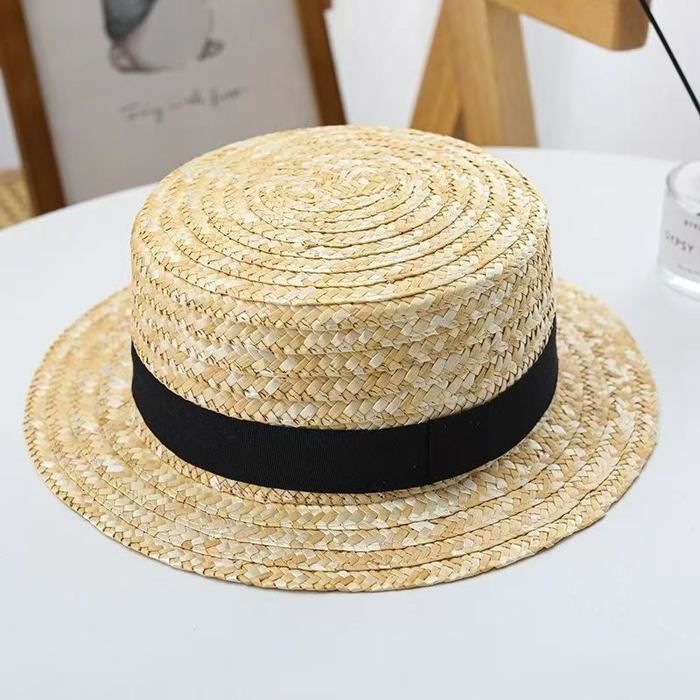 Lot De 2 Chapeaux Fedora Panama Paille Large Bord - Chapeau Soleil Élégant Homme Femme