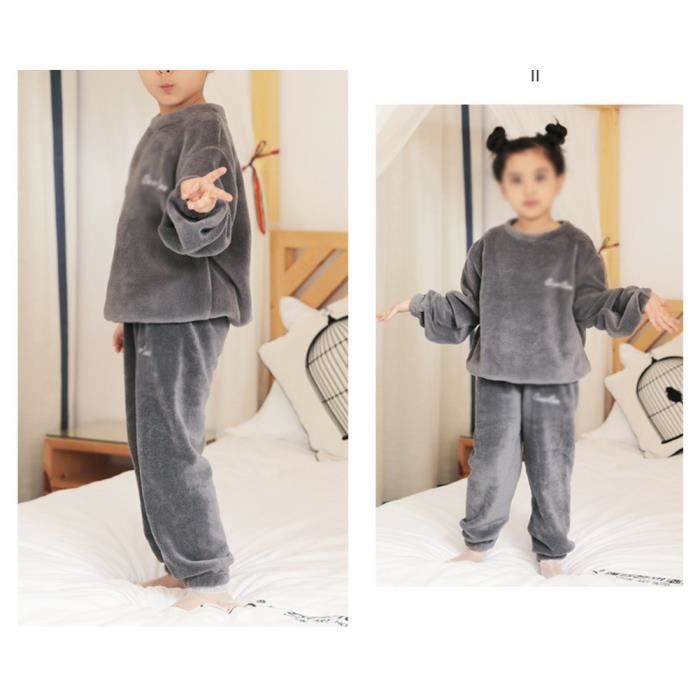 Pyjama gris en flanelle polaire avec imprimé Toroto pour enfant • Tous en  Pyjama !