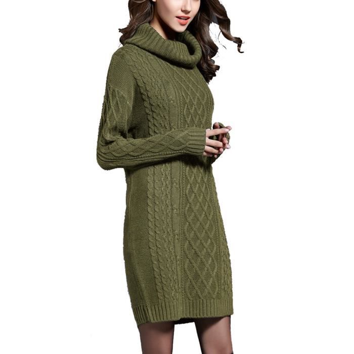 Robe chandail tricot top