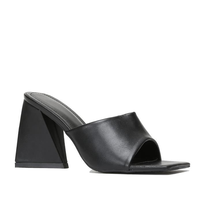 Mules à bout hotsell carré