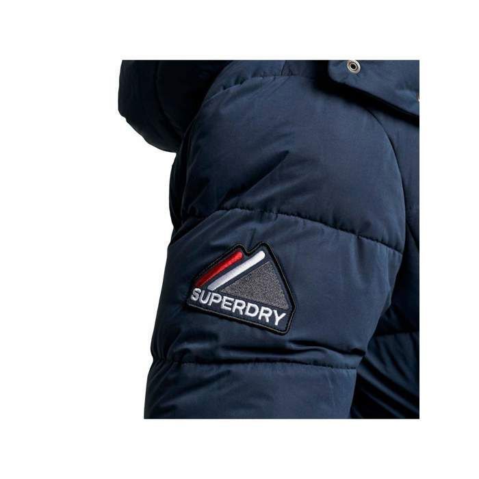 Doudoune Superdry Microfibre mountain Bleu Homme Bleu Cdiscount