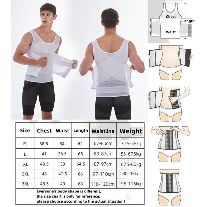Débardeur Corset Minceur De Sudation Femme Gaine Amincissante Ventre