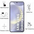 Verre Trempé pour Samsung Galaxy S24 PLUS et Protection Caméra [Pack 2] Film Vitre Protection Phonillico®-2