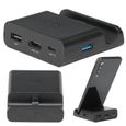 ARAMOX Adaptateur TV pour Switch / Lite Adaptateur de Convertisseur Vidéo HDMI Adaptateur TV Portable Mini Support de Charge pour-2