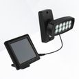 Solar LED Capteur d'extérieur SPLUME DE TYPE ÉTAIN ÉTAINTRAIRE Lampe lampadaire de jardin - lampe de jardin luminaire d'exterieur-2