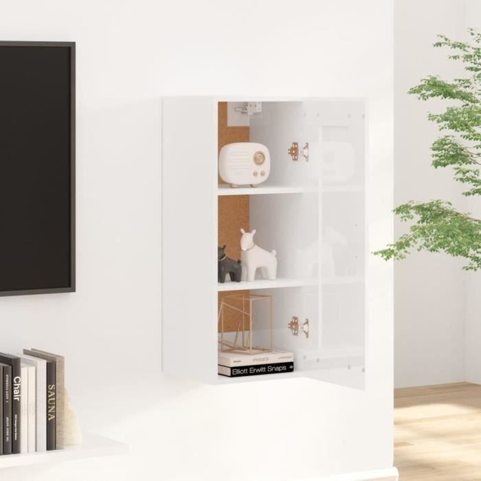 Placard Mural Buffet VidaXL Armoire Murale, Placard Suspendu Avec Rangement Meuble 1415037